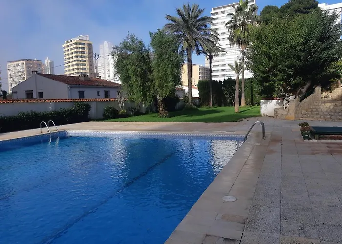 Beautiful Residential With Pool Апартаменты Бенидорм