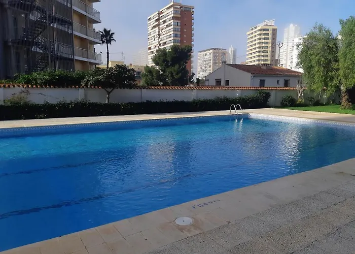 Beautiful Residential With Pool Апартаменты Бенидорм